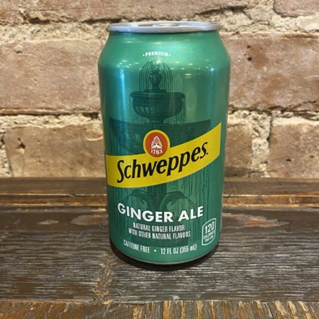 Ginger Ale Can.